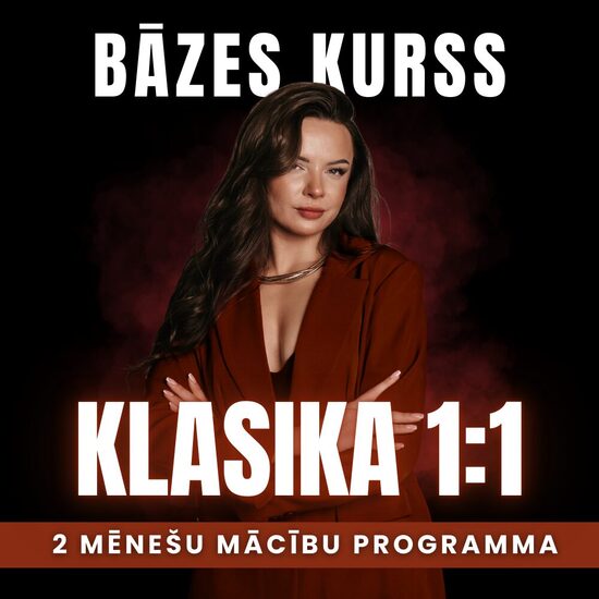 BĀZES KURSS skropstu pieaudzēšanā "KLASIKA 1:1"