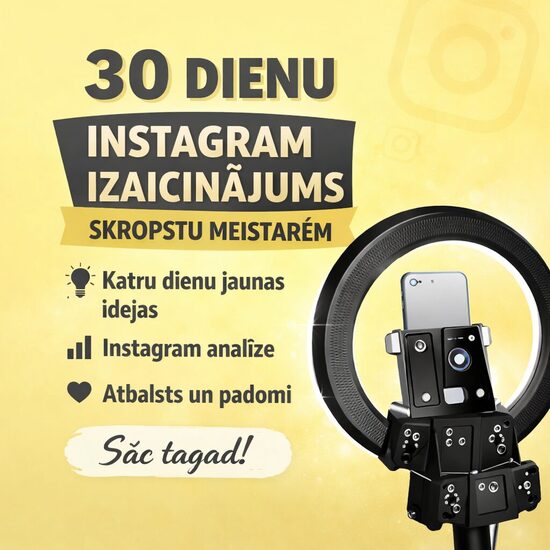 Instagram maratons- APRĪLIS